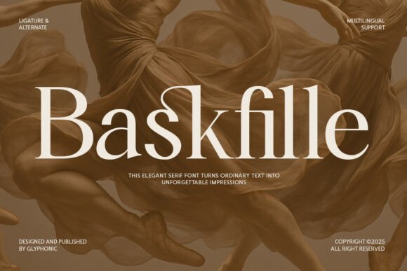 Baskfille: A Serif Font for Professional Branding