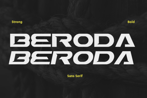 Beroda: A Modern Sans Serif Font for Campaign Creativity