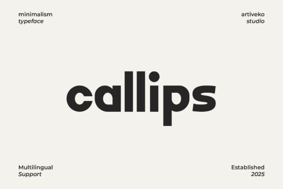 Callips: The Modern Font That Elevates Campaign Clarity