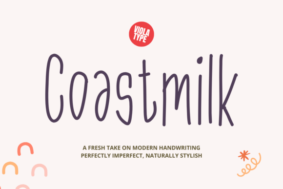 Coastmilk: A Handwritten Font for Modern Web Design