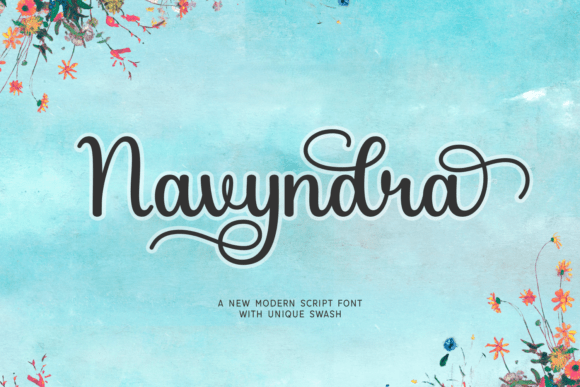 Enhance Your Brand with the Navyndra Script Font