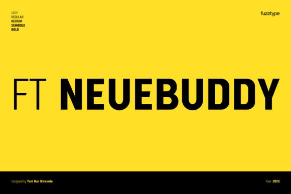 Ft Neue Buddy: A Modern Sans Serif Font for Digital Marketing