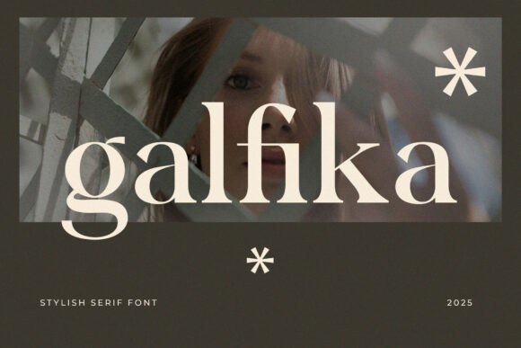 Galfika Serif Font for Modern Branding
