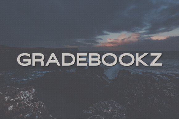 Gradebookz: A Bold Font for Professional Branding