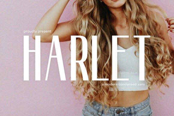 Harlet: A Modern Sans Serif Font for Digital Design