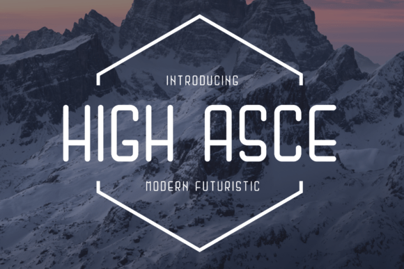High Asce: A Modern Sans Serif Font for Web Design