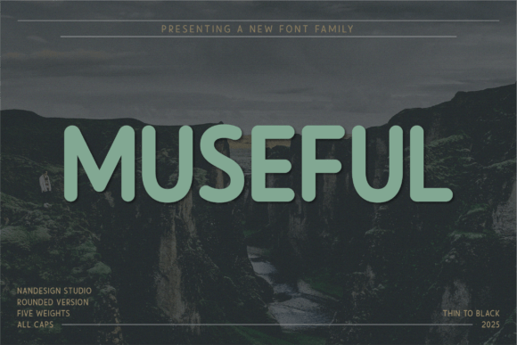 Museful Rounded: A Font That Elevates Brand Identity