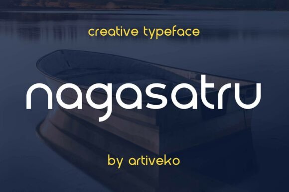 Nagasatru: A Modern Sans Serif Font for Campaign Clarity