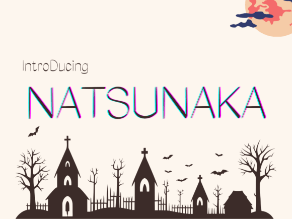 Natsunaka: A Bold Sans Serif Font for Modern Marketing