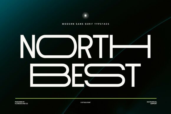 Northbest Font for Modern Branding