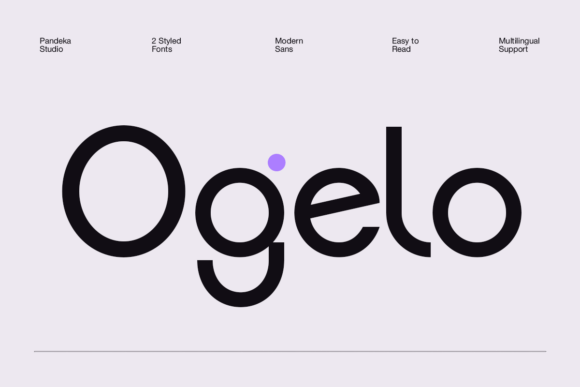 Ogelo Font for Modern Branding and Digital Design