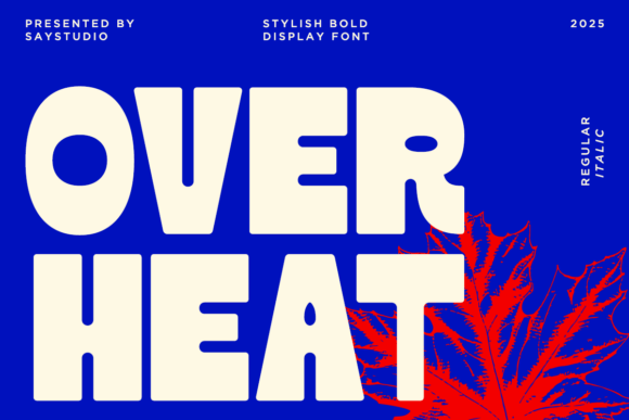 Over Heat: A Bold Sans Serif for Modern Design