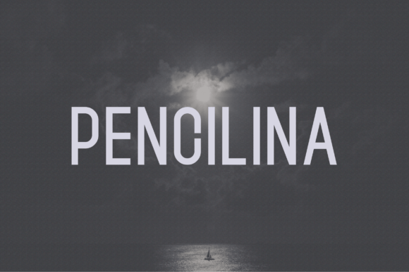 Pencilina: A Modern Sans Serif Font for Bold Editorial Design