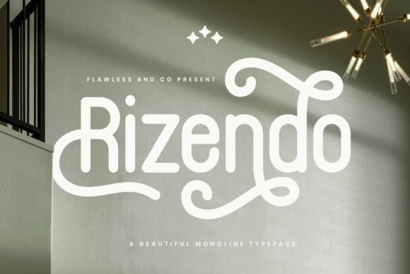 Rizendo: A Versatile Sans Serif Font for Editorial Design