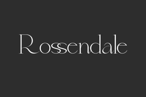 Rossendale Serif Font for Modern Web Design