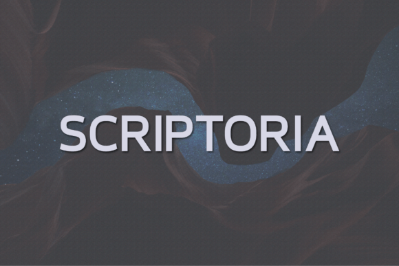 Scriptoria: A Modern Sans Serif Font for Bold Web Design