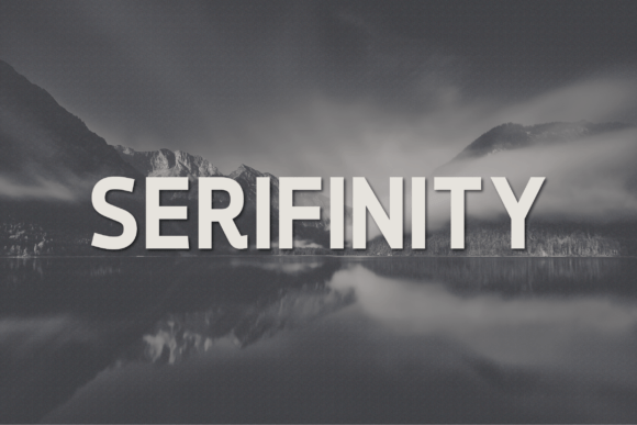 Serifinity: A Bold Sans Serif Font for Professional Branding