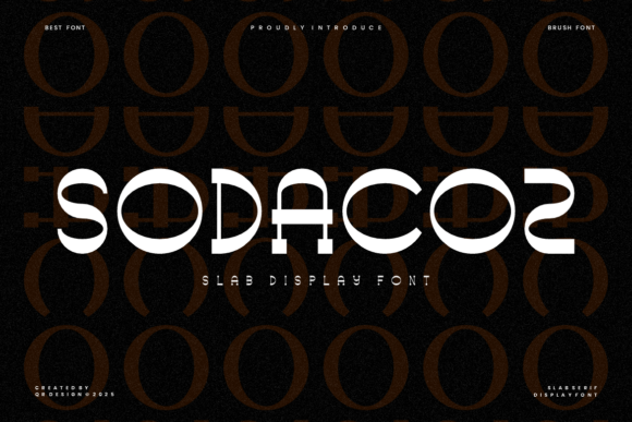 Sodacoz: A Bold Slab Serif for Modern Branding