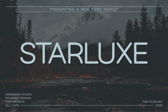 Starluxe Rounded: A Font That Elevates Your Brand