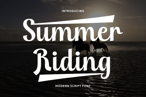 Summer Riding Script Font Review