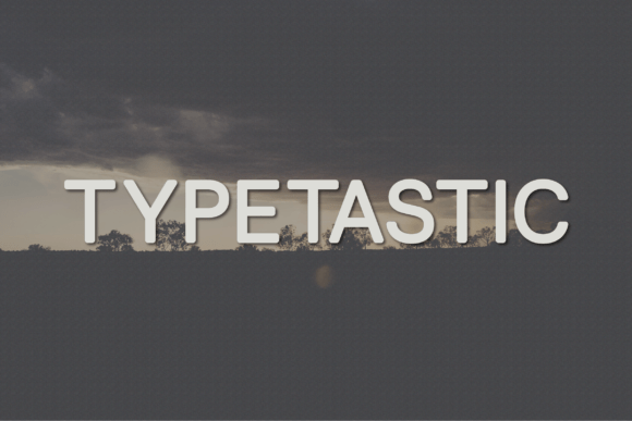 Typetastic: The Bold Sans Serif Font for Handmade Product Labels