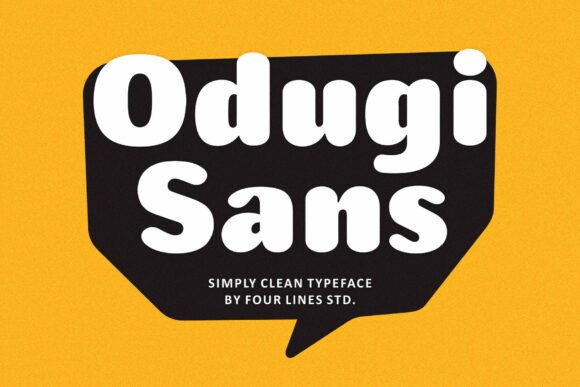 Udogi Sans for Modern Campaign Design