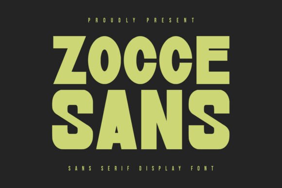 Zocce Sans: A Versatile Sans Serif for Modern Design